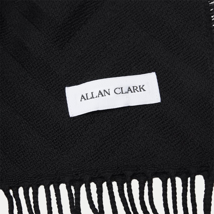 Allan Clark Tørklæder 004 BLACK