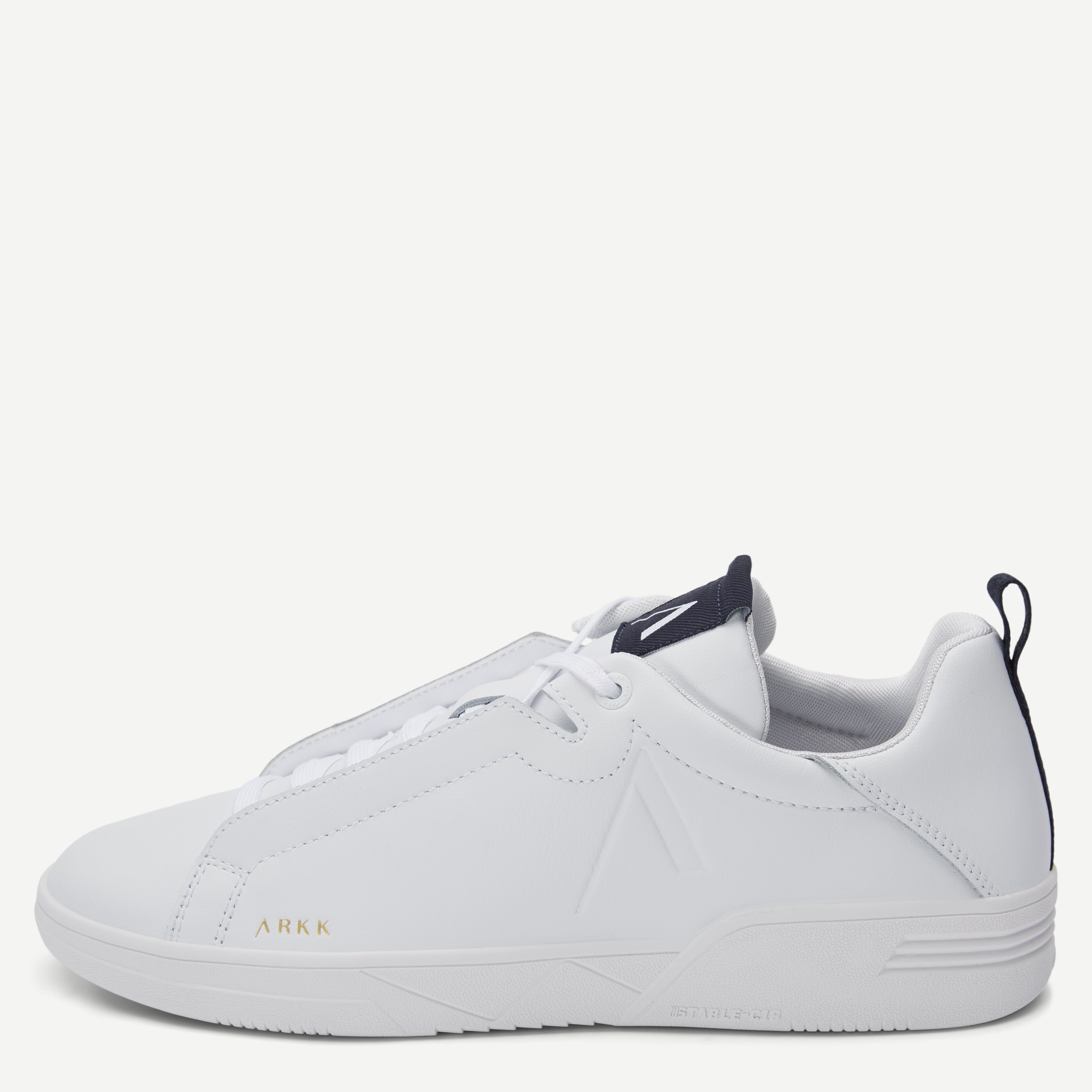 Unique Leather Sneaker - Shoes - White