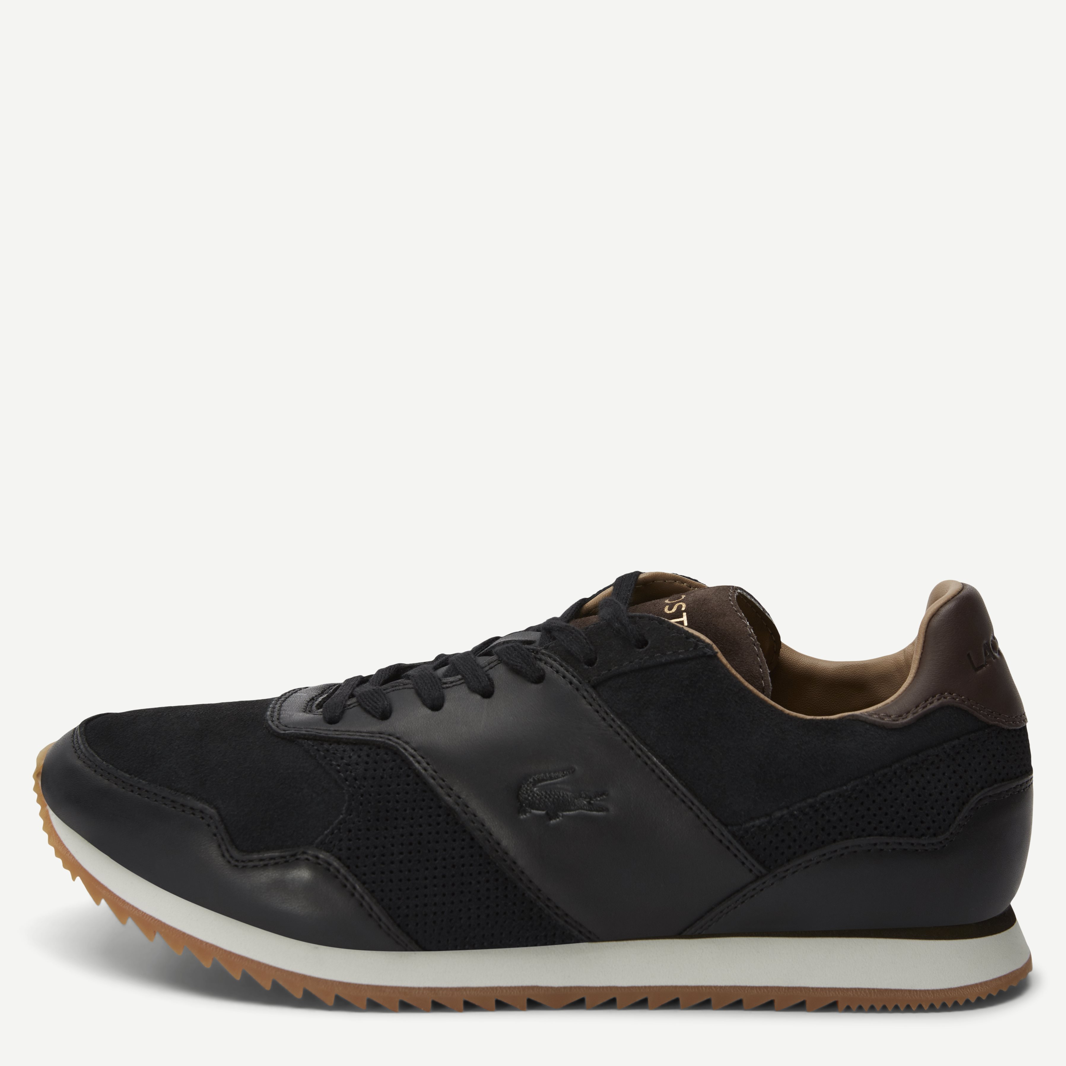 Aesthet Luxe Suede Sneaker - Shoes - Black