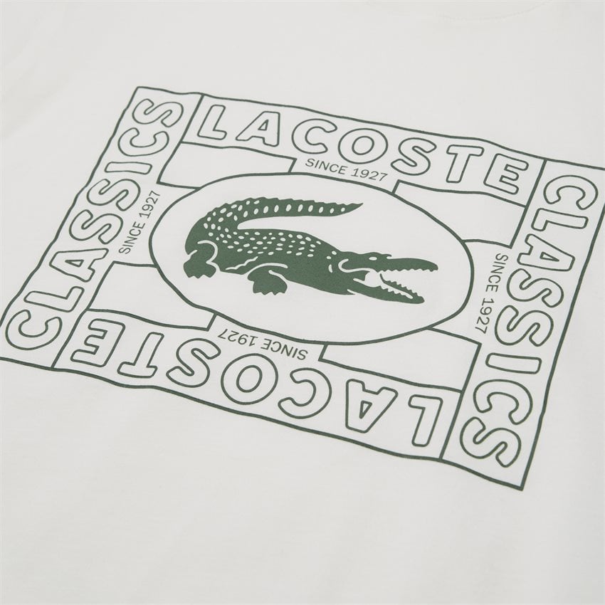 Lacoste T-shirts TH5097 HVID