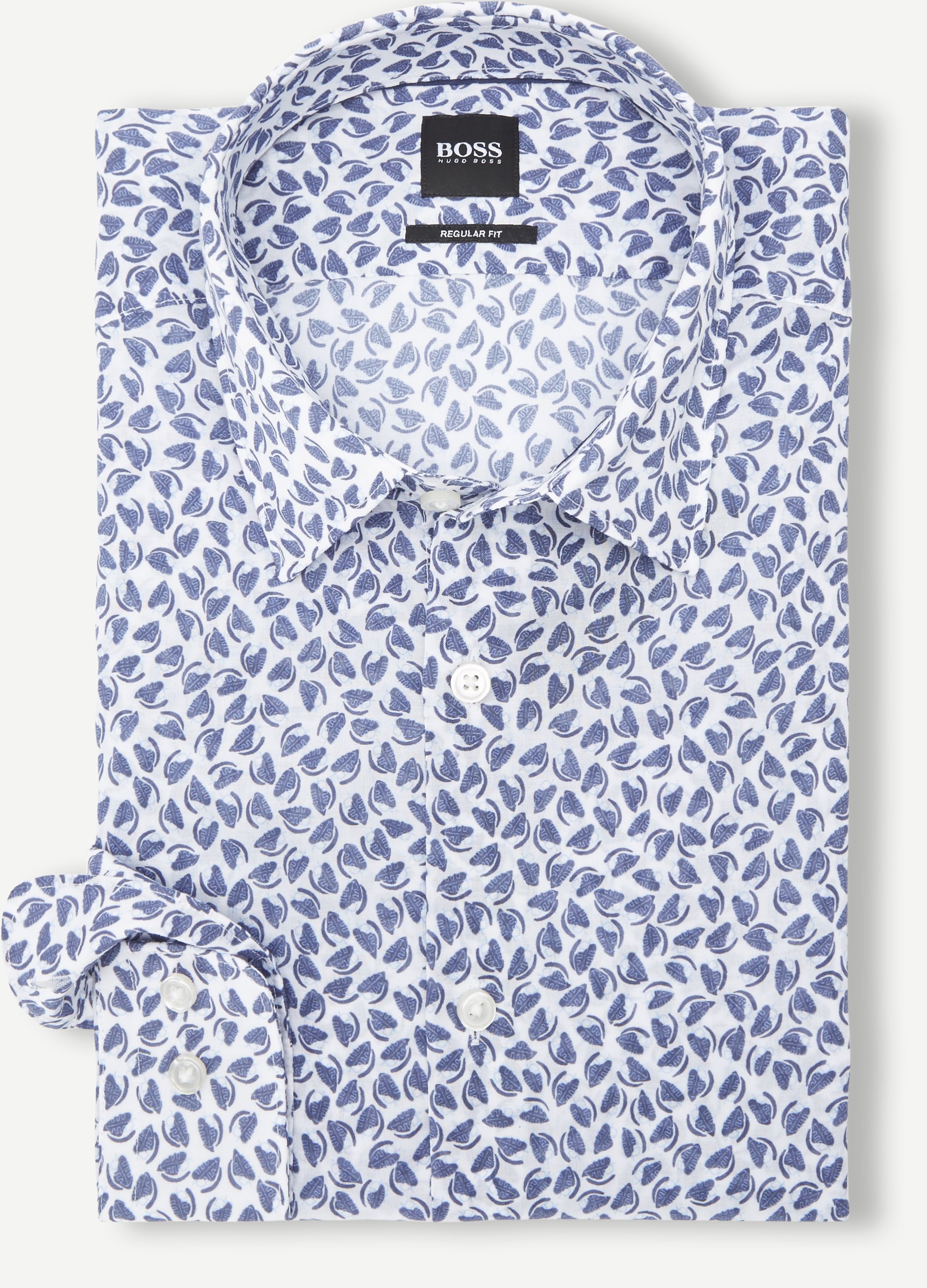 Lukas_F Shirt - Shirts - Regular fit - Blue