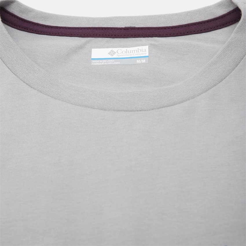 Columbia T-shirts LODGE LS GRAPHITE