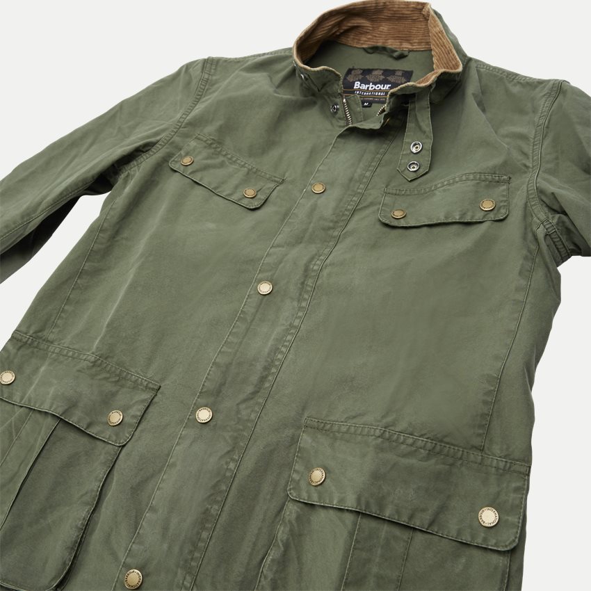 Barbour Jackets SUMMER WASH DUKE ARMY