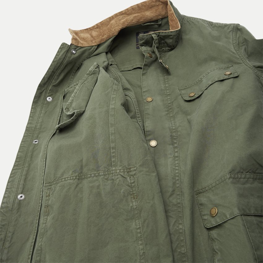Barbour Jackets SUMMER WASH DUKE ARMY
