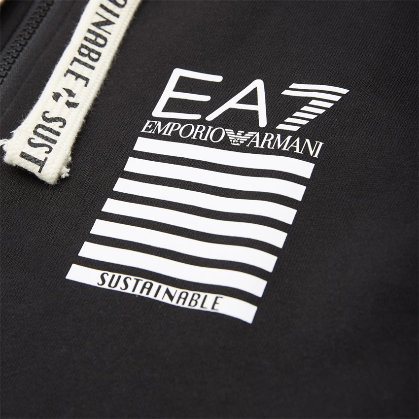 EA7 Sweatshirts PJ5BZ 3HPM12 SORT