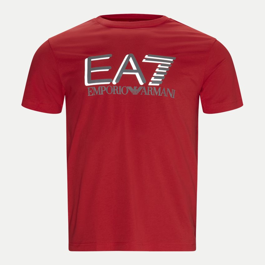 EA7 T-shirts PJM9Z 3HPT81 RØD