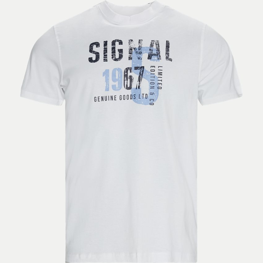 Signal T-shirts WAYNE LOGO S20 HVID