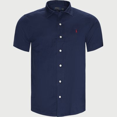 Kurzärmeliges Custom Fit Hemd Custom fit | Kurzärmeliges Custom Fit Hemd | Blau