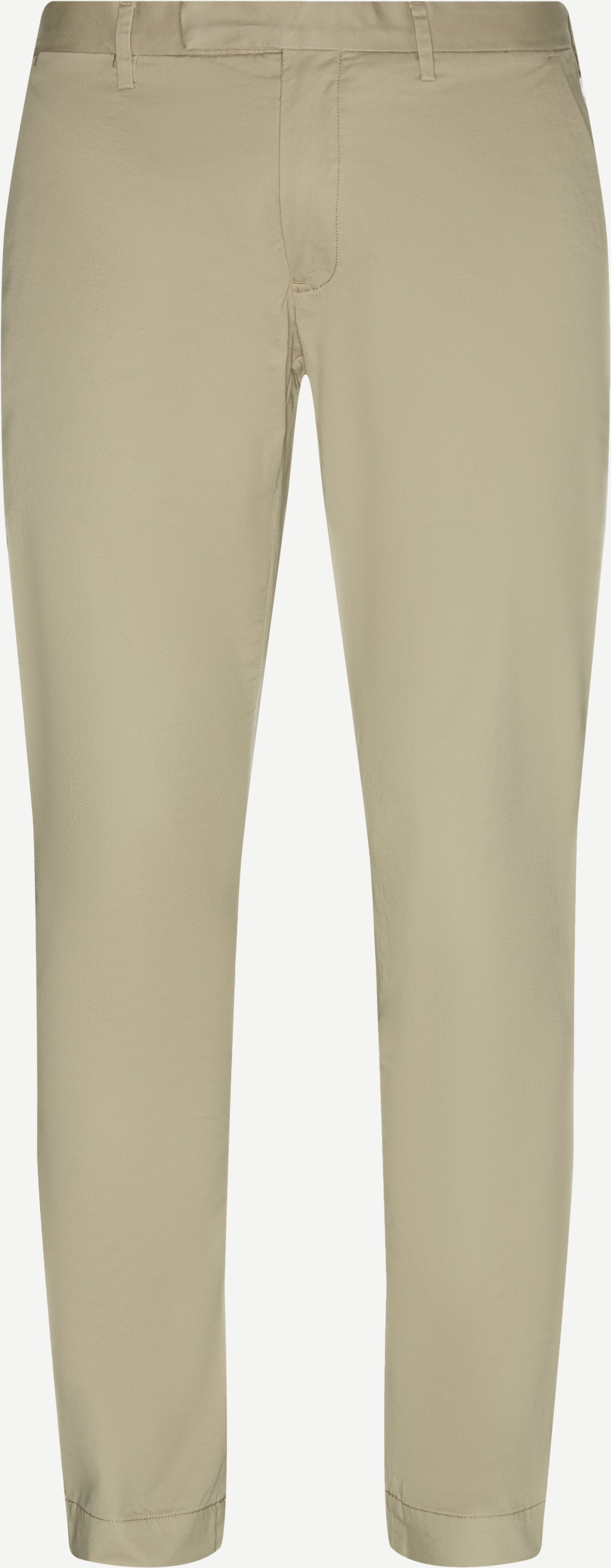 Cotton Stretch Chino - Trousers - Slim fit - Sand