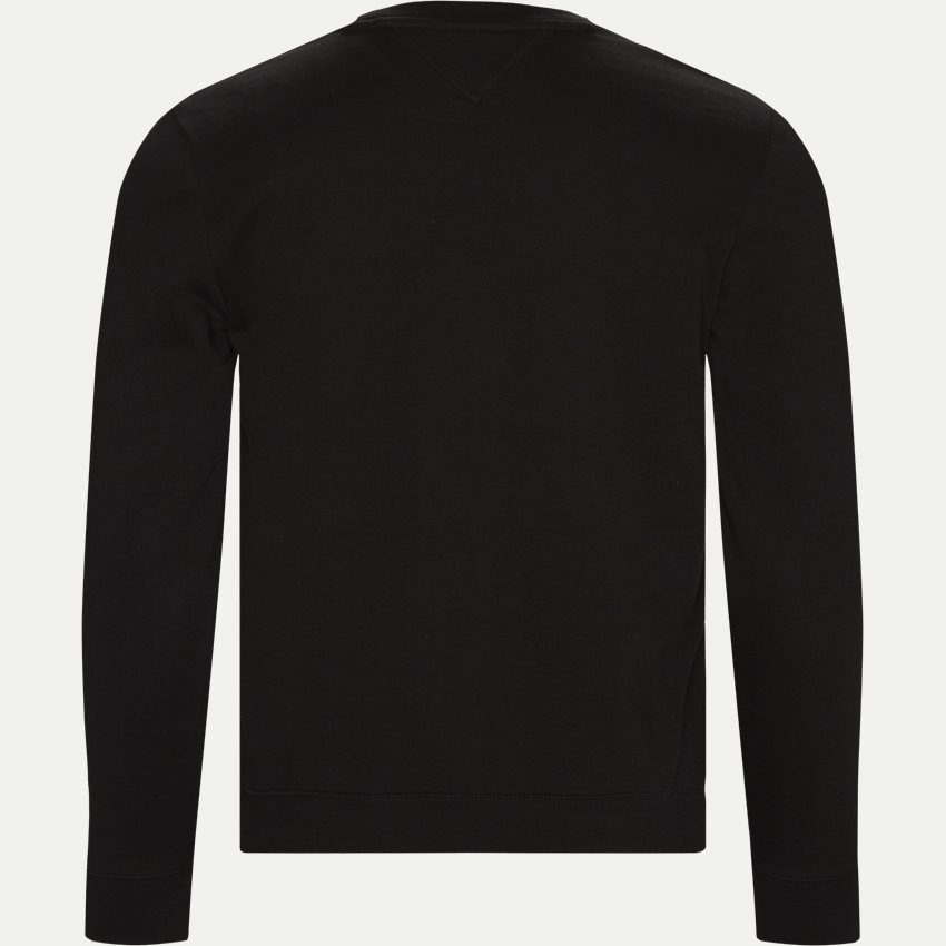 Tommy Hilfiger Sweatshirts 12315 BASIC EMBROIDERED SWEATSHIRT SORT