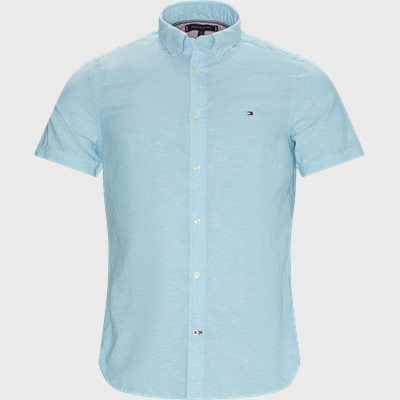 Cotton Linen Shirt Slim fit | Cotton Linen Shirt | Turquoise