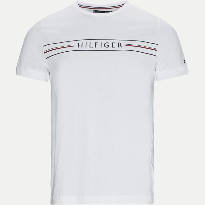 Tommy Hilfiger T-shirts 13328 CORP HILFIGER TEE HVID