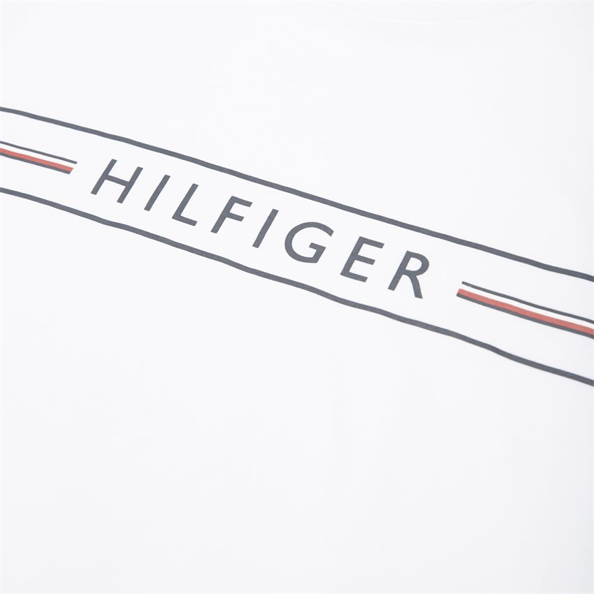 Tommy Hilfiger T-shirts 13328 CORP HILFIGER TEE HVID