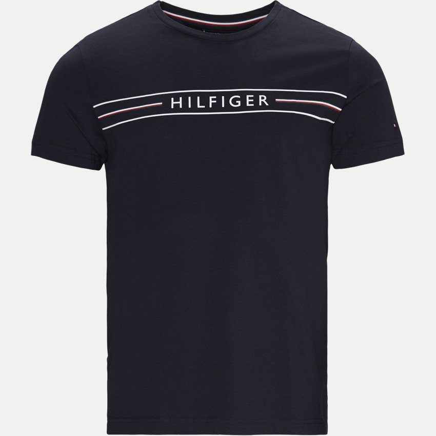 Tommy Hilfiger T-shirts 13328 CORP HILFIGER TEE NAVY