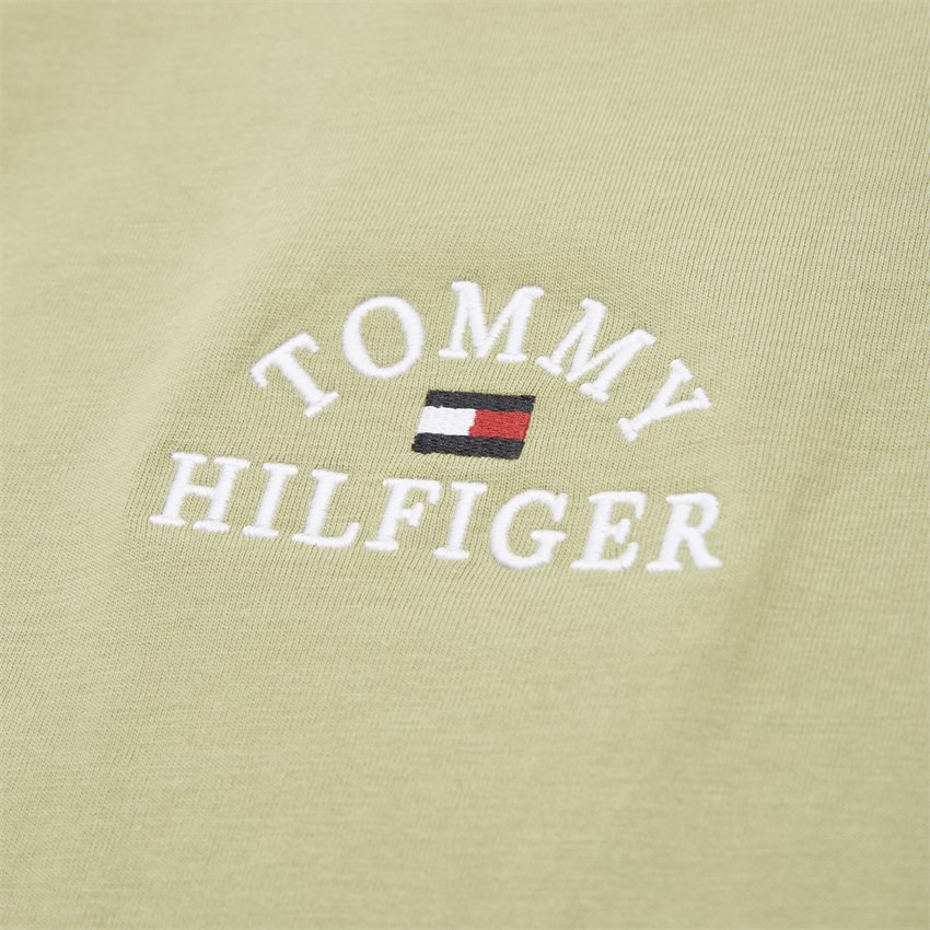 Tommy Hilfiger T-shirts 13756 TOMMY HILFIGER ARCH TEE GRØN