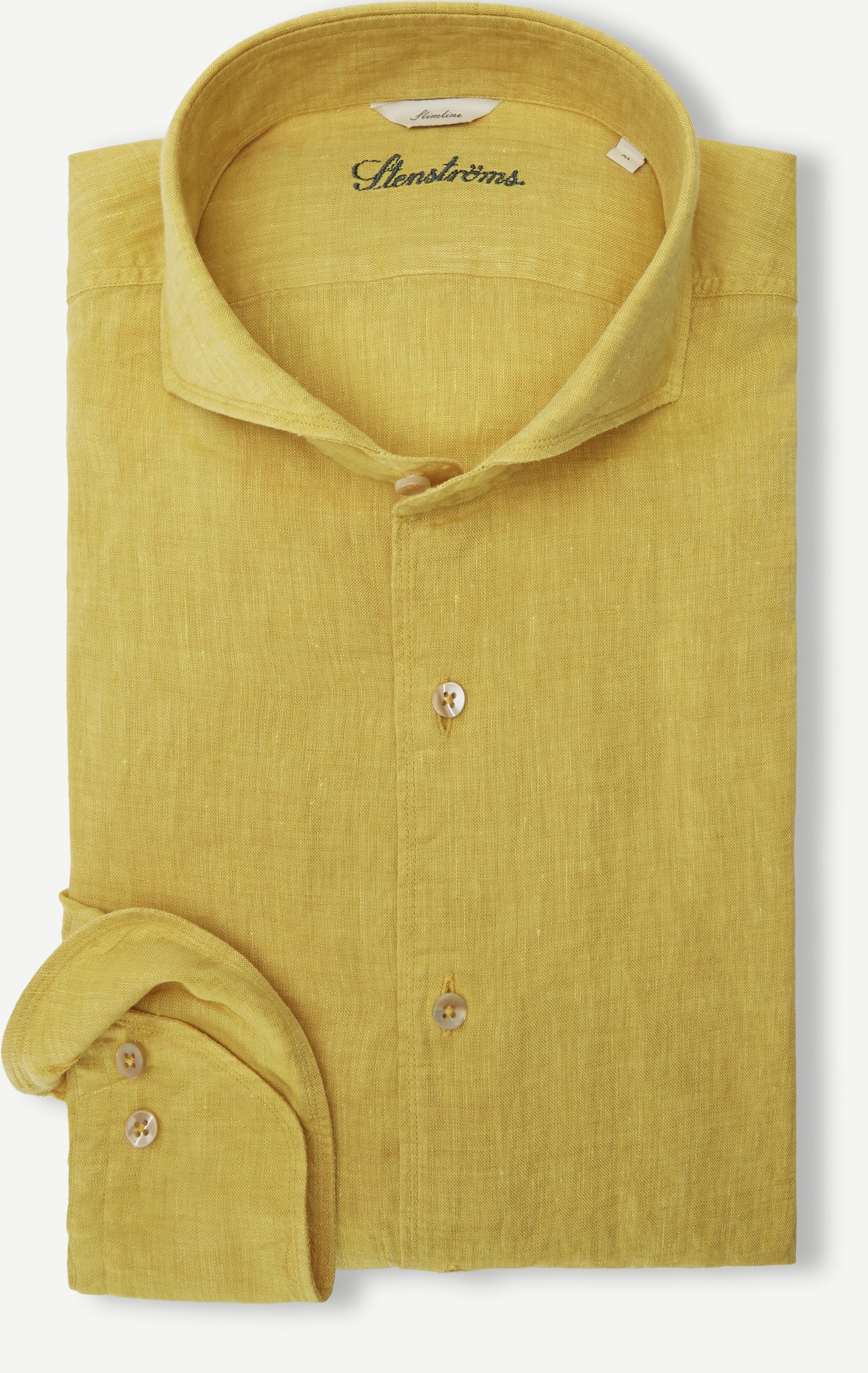 Linen Shirt - Shirts - Yellow