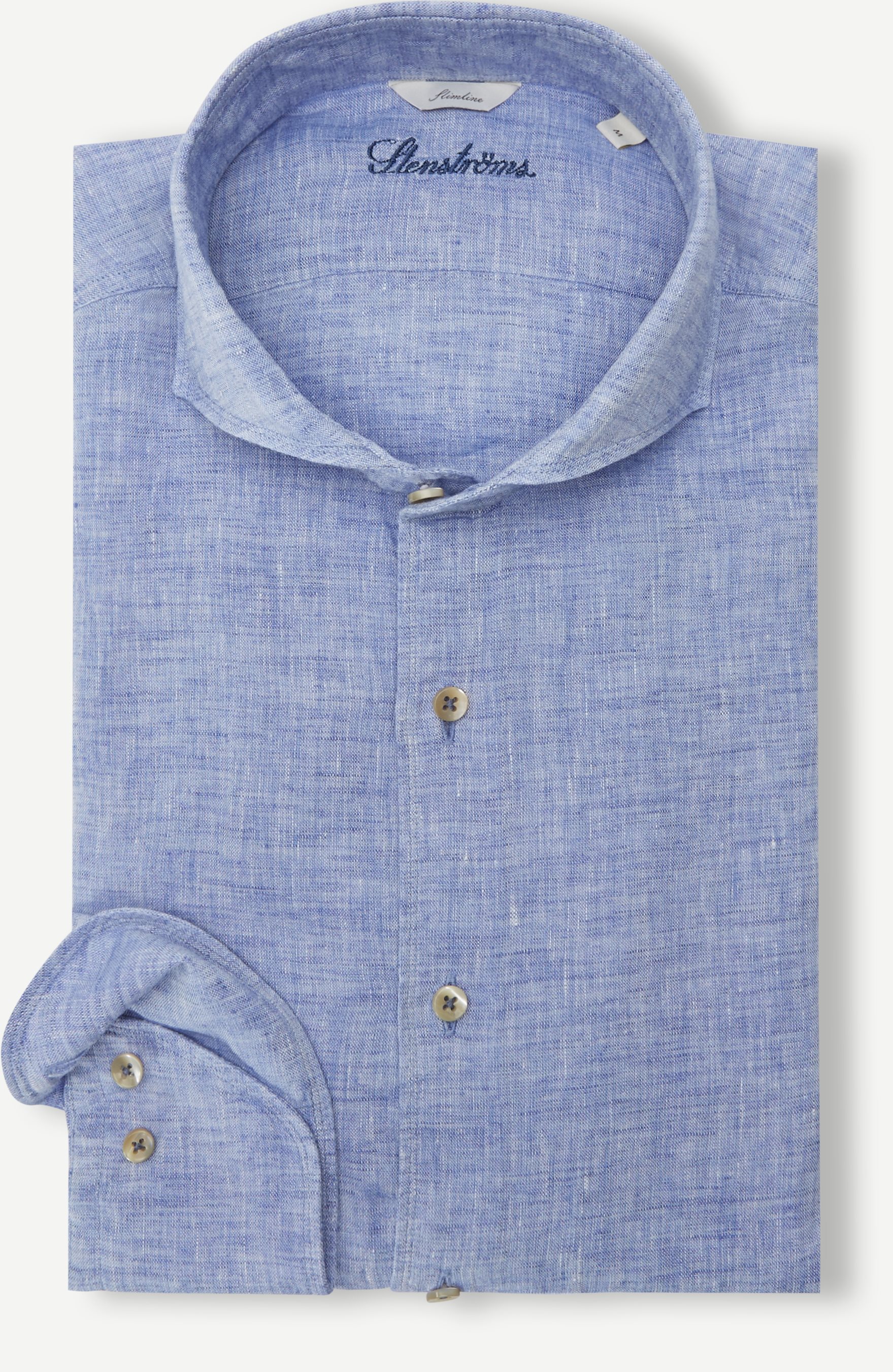 Linen Shirt - Shirts - Blue