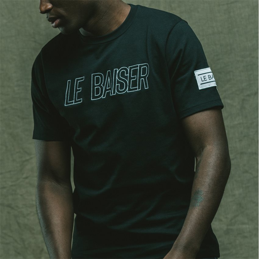 Le Baiser T-shirts ALBAN BLACK