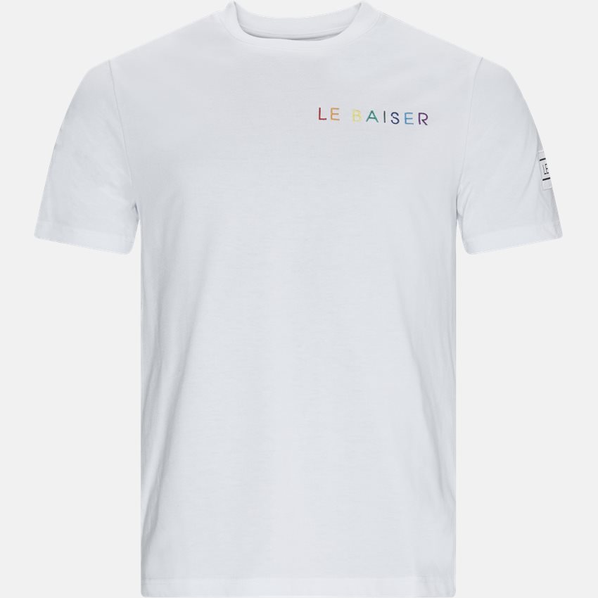 Le Baiser T-shirts POMPIDOU WHITE