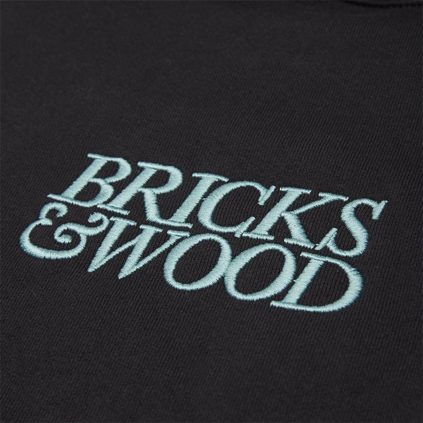 Bricks & Wood Sweatshirts HOODIE SORT