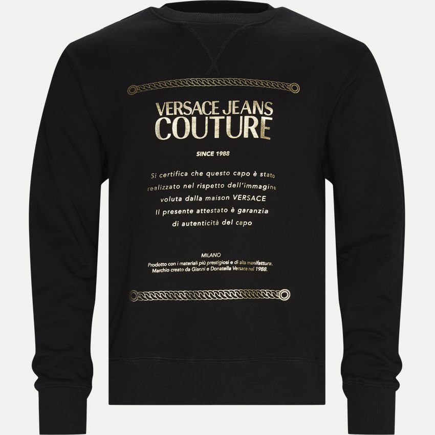 Versace Jeans Couture Sweatshirts B7GVA7TE 30318 SORT