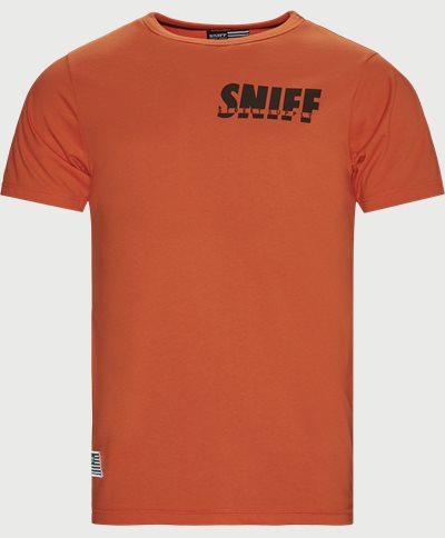Sniff T-shirts SMOKEY Orange