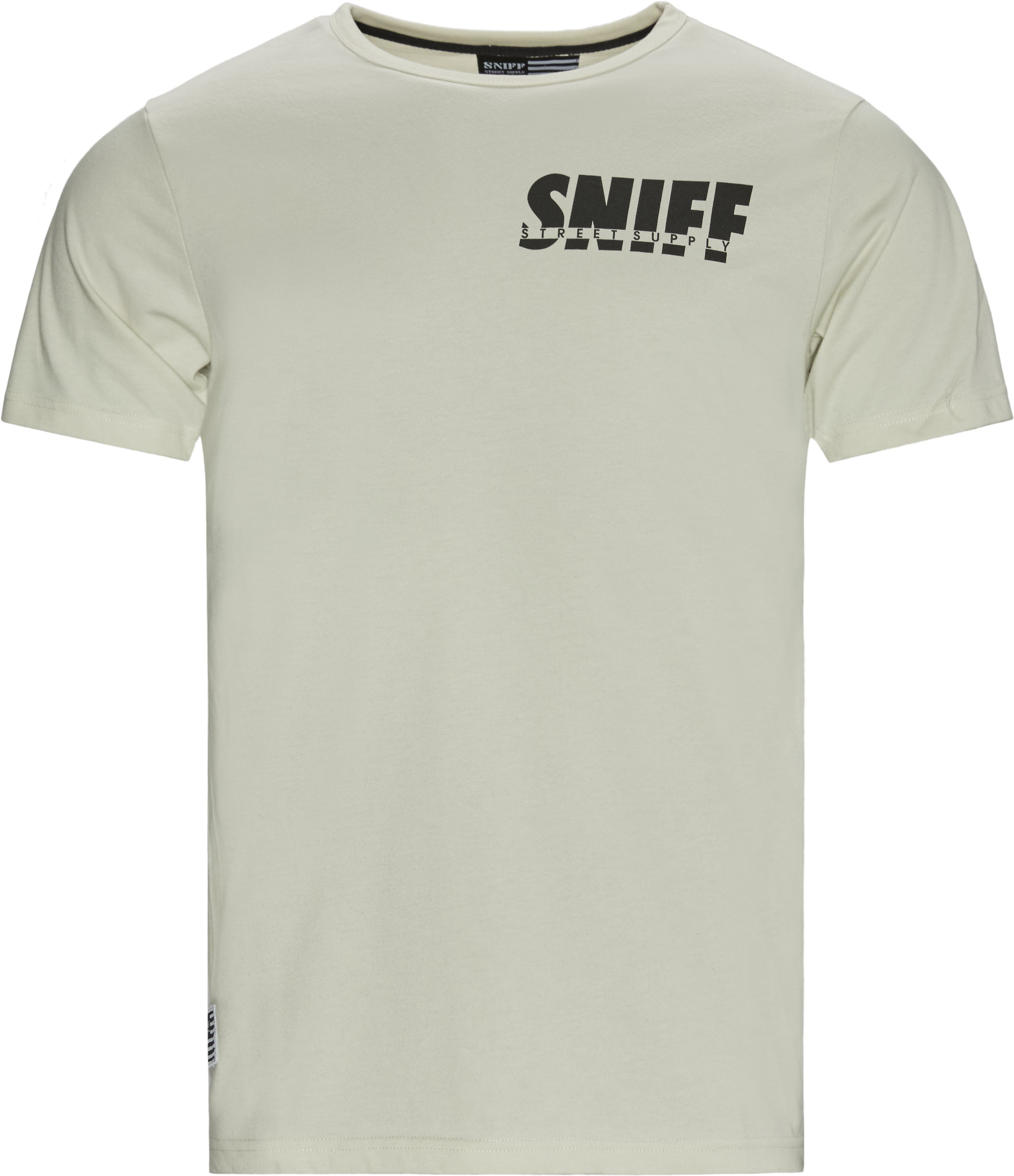 Smokey Tee - T-shirts - Regular fit - Sand