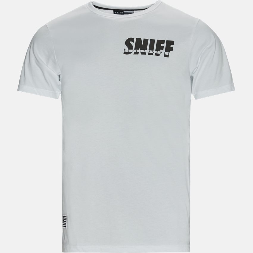 Sniff T-shirts SMOKEY WHITE