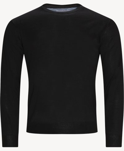 Lipan Merino knitted sweater Regular fit | Lipan Merino knitted sweater | Black