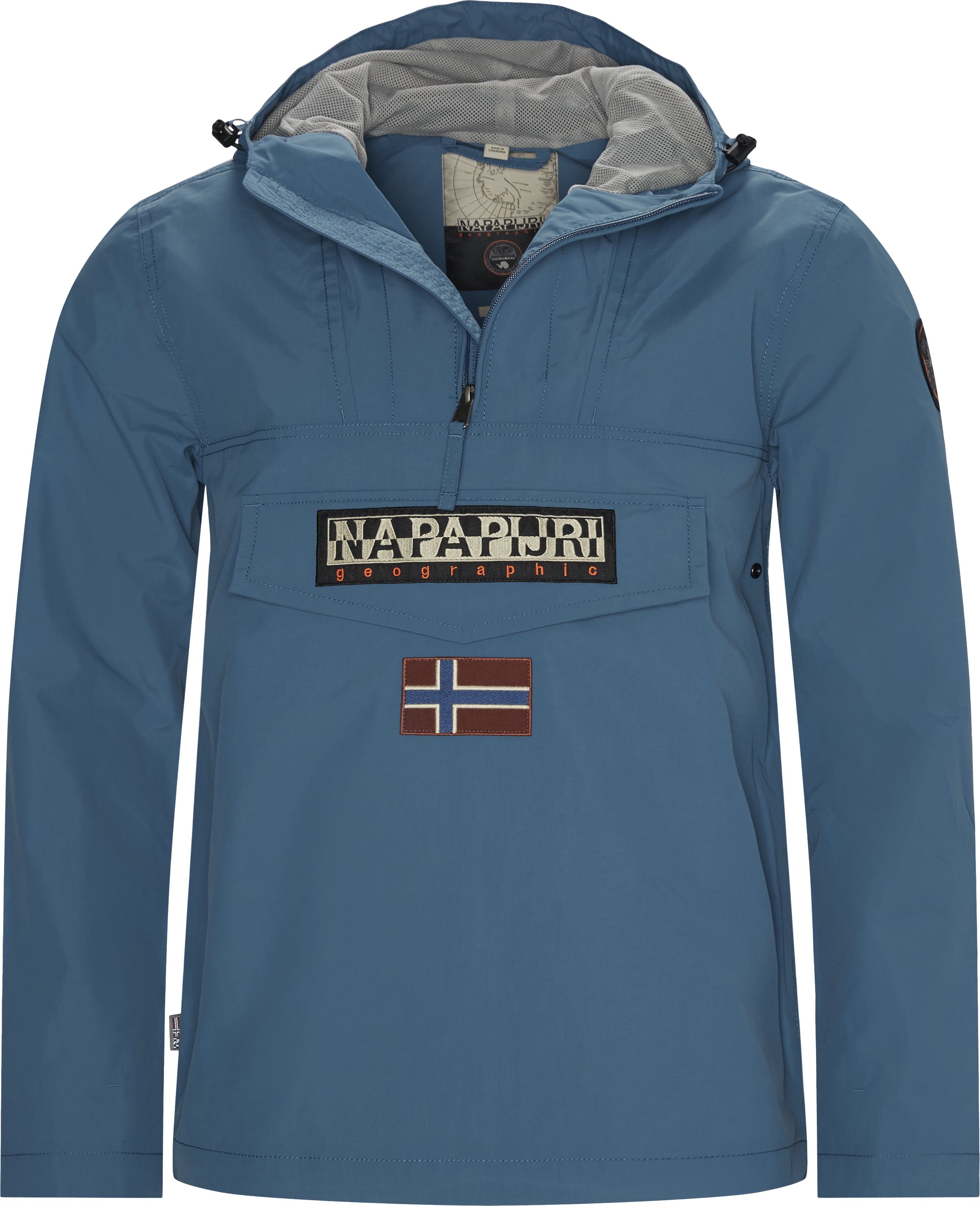 Ernest Shackleton Defilé marge RAINFOREST SUM T Jackets BLÅ from Napapijri 101 EUR