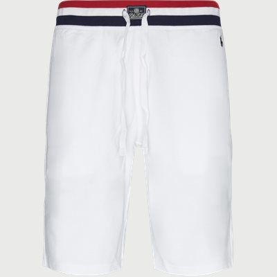 Shorts aus Baumwollfleece Regular fit | Shorts aus Baumwollfleece | Weiß