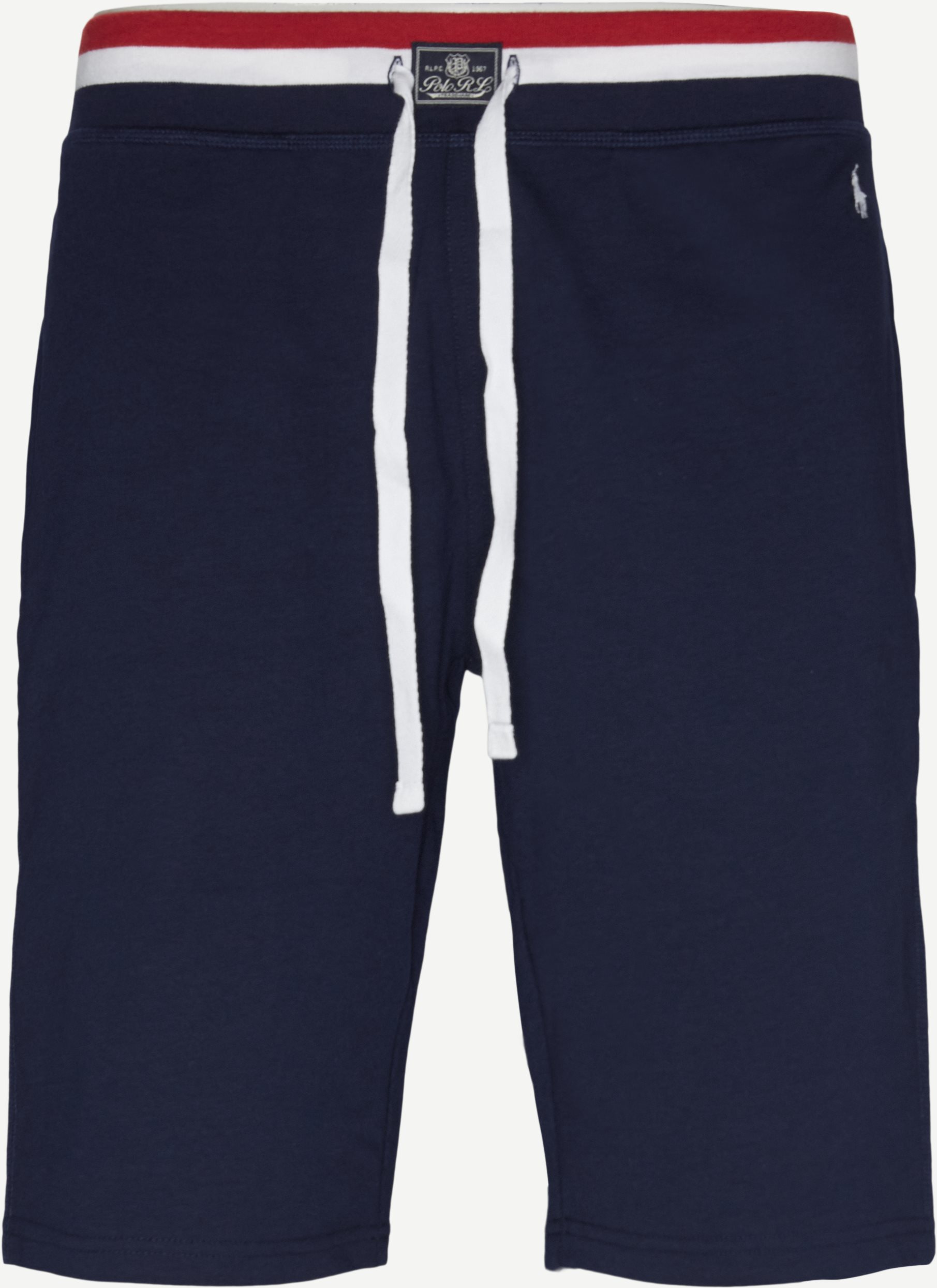 Cotton Fleece Shorts - Shorts - Regular fit - Blå