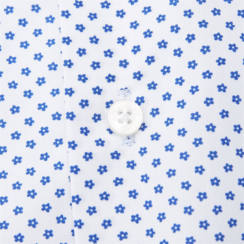 Xacus Shirts 61551 558 hvid/blå