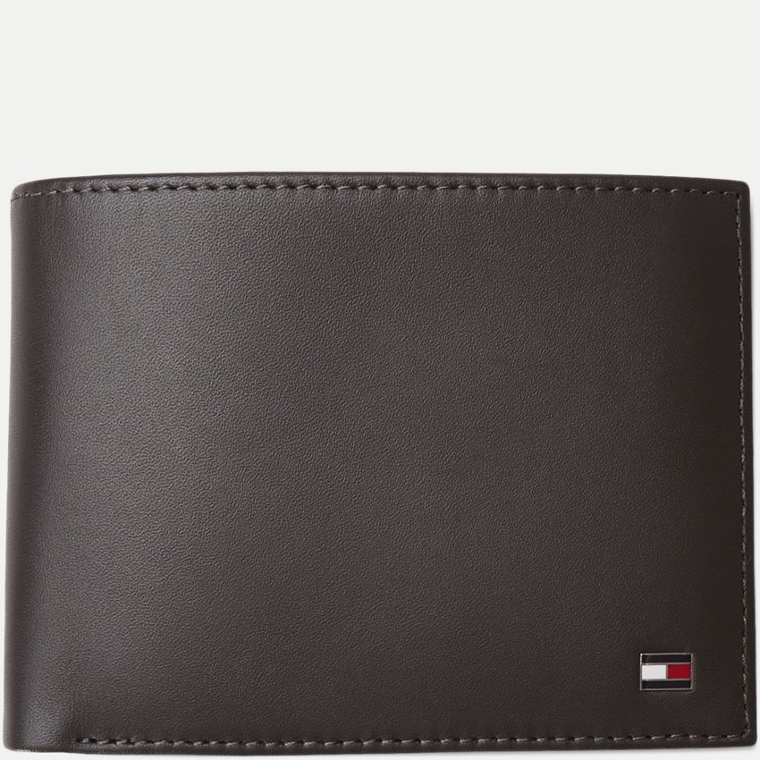 Tommy Hilfiger - Johnson Wallet - 100% Pure Leather - Built-in Card Holder  - Designer Wallets for Men Mens Accessories