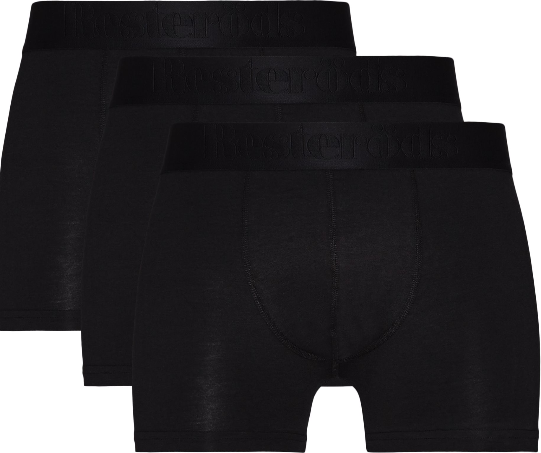 Resteröds Underwear 7934-49 BAMBOO 3 PK Black