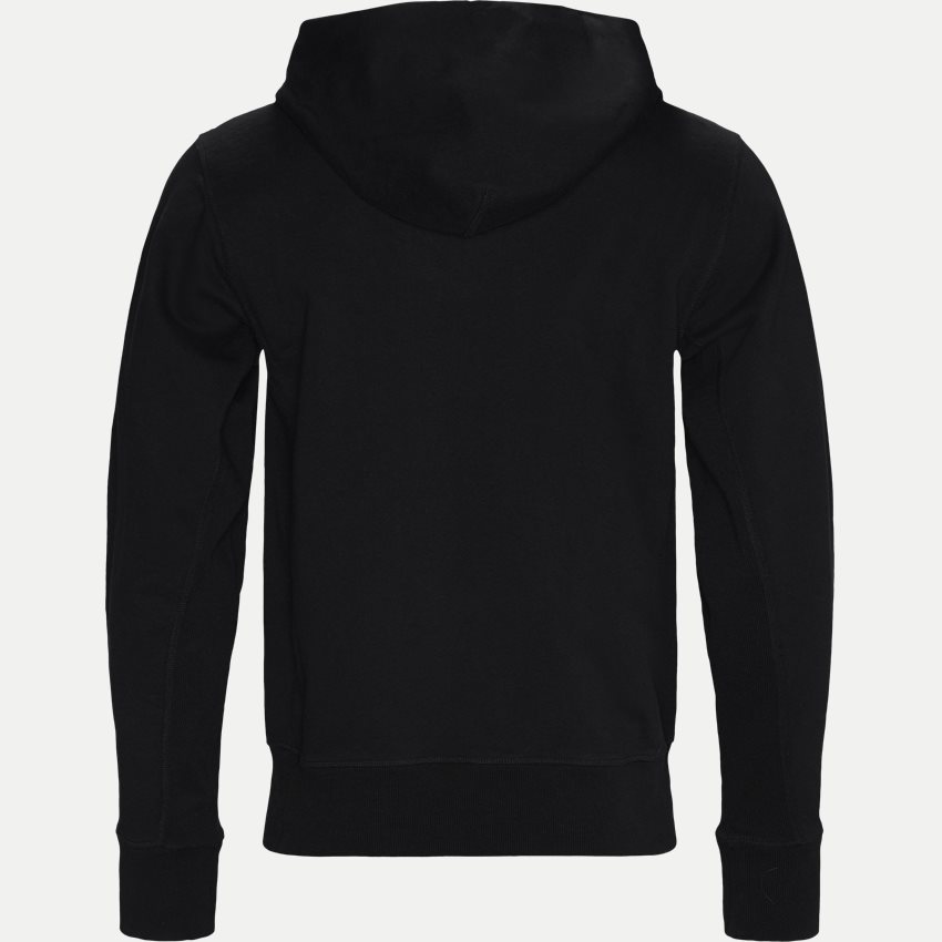 Helmut Lang Sweatshirts STABDARD HOODIE FINE K01DM505 BLACK