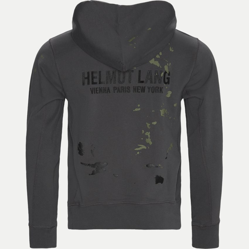 Helmut Lang Sweatshirts STANDARD HOODIE PAIN K01DM510 GREY