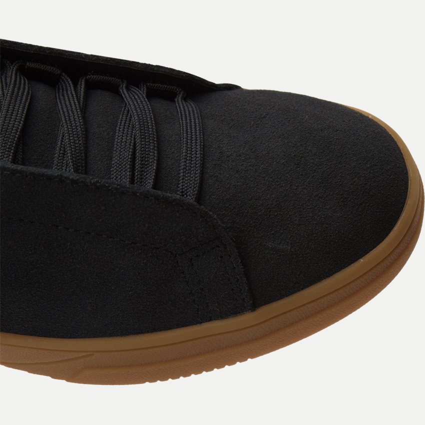 Arkk Copenhagen Shoes UNIKLASS SUEDE BLACK GUM IL4602 SORT