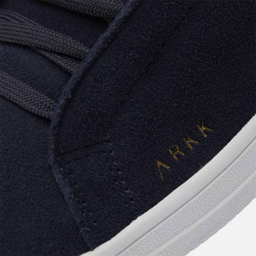 Arkk Copenhagen Shoes UNIKLASS SUEDE MIDNIGHT NAVY