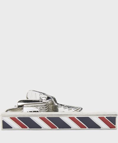 An Ivy Accessories TRICOLORE BAR Silver