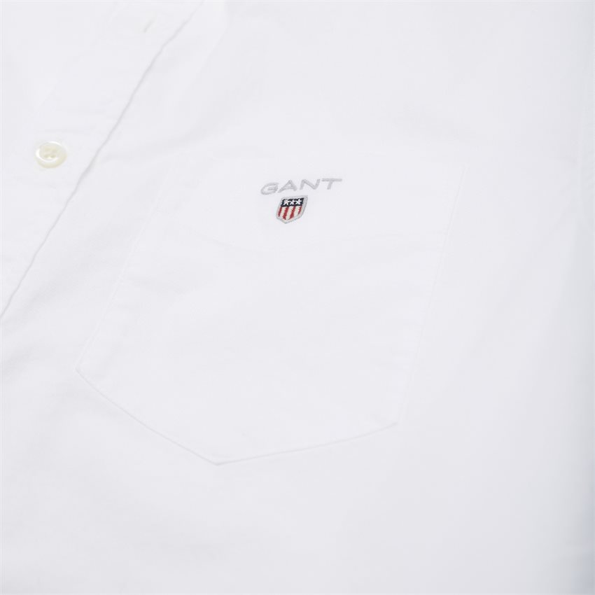 Gant Shirts THE OXFORD SHIRT 3046000 HVID