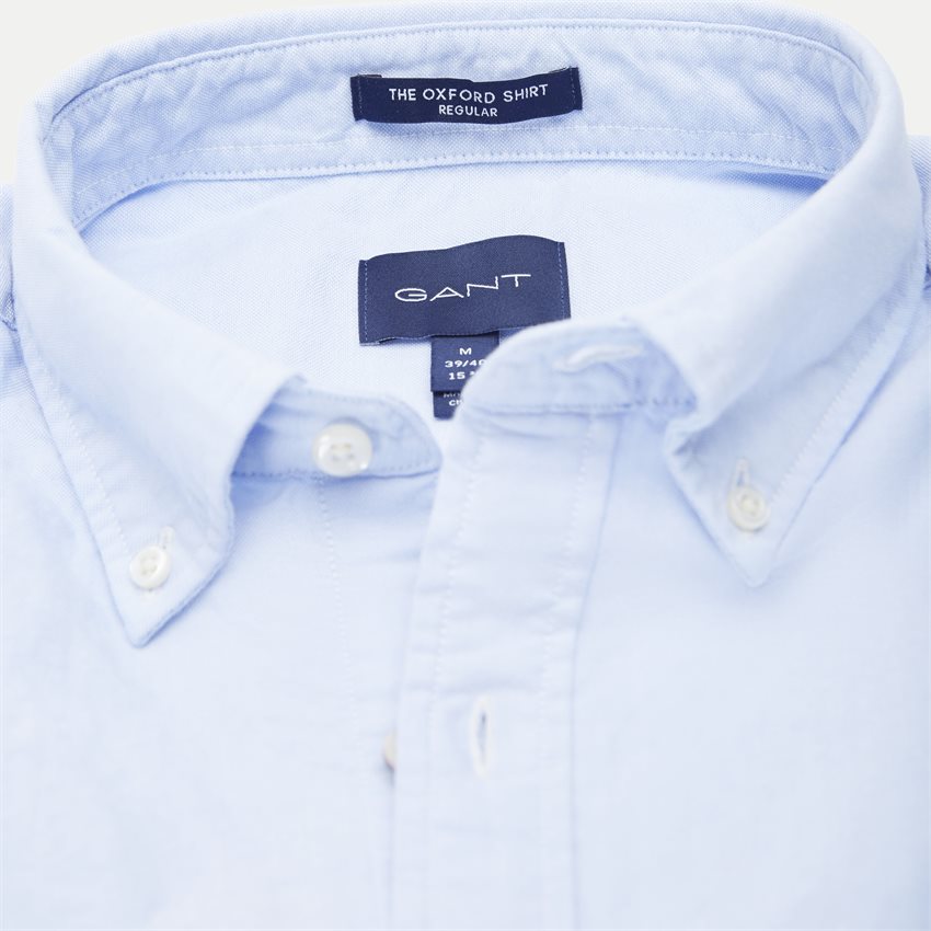 Gant Shirts THE OXFORD SHIRT SS 3046001 LYSBLÅ