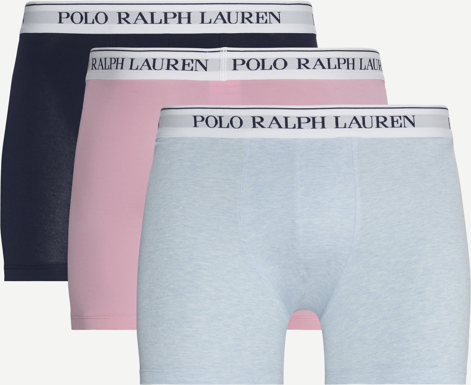 3-Pack Stretch Cotton Boxer Briefs - Underwear - Pink