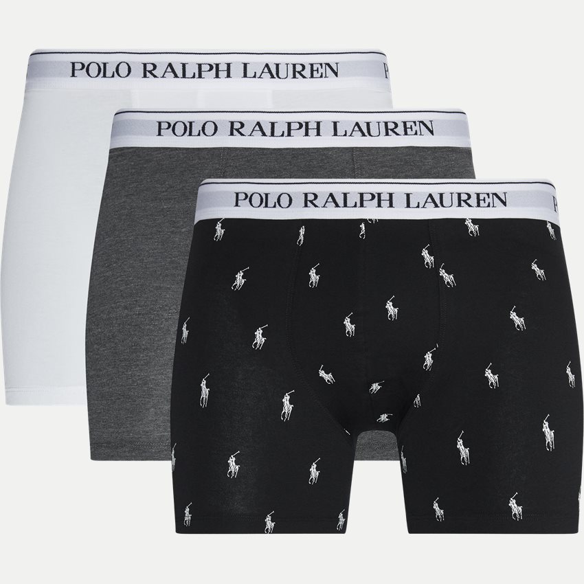 Polo Ralph Lauren Underwear 714730410 SORT/HVID/GRÅ