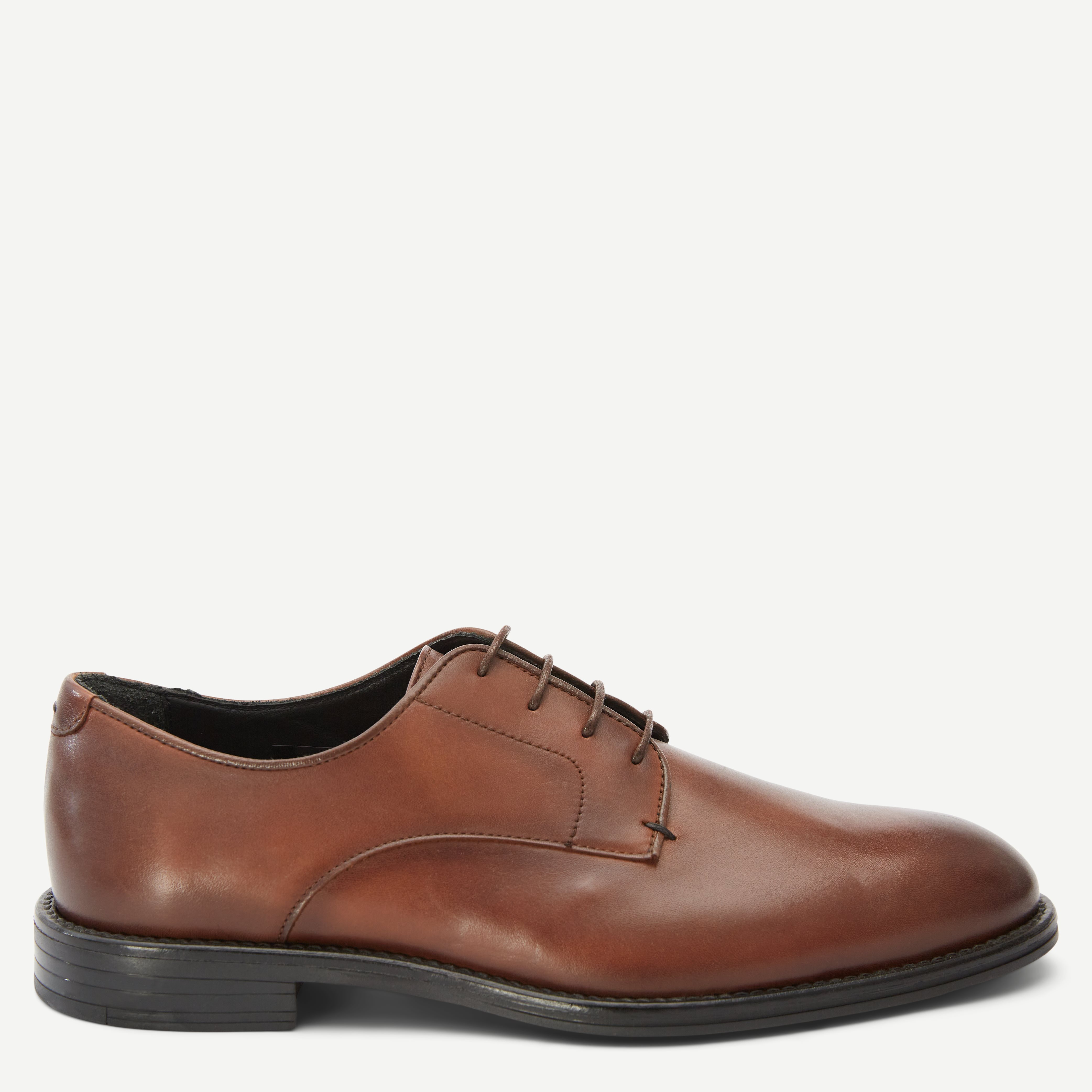 Trained Leather Shoes - Shoes - Brown