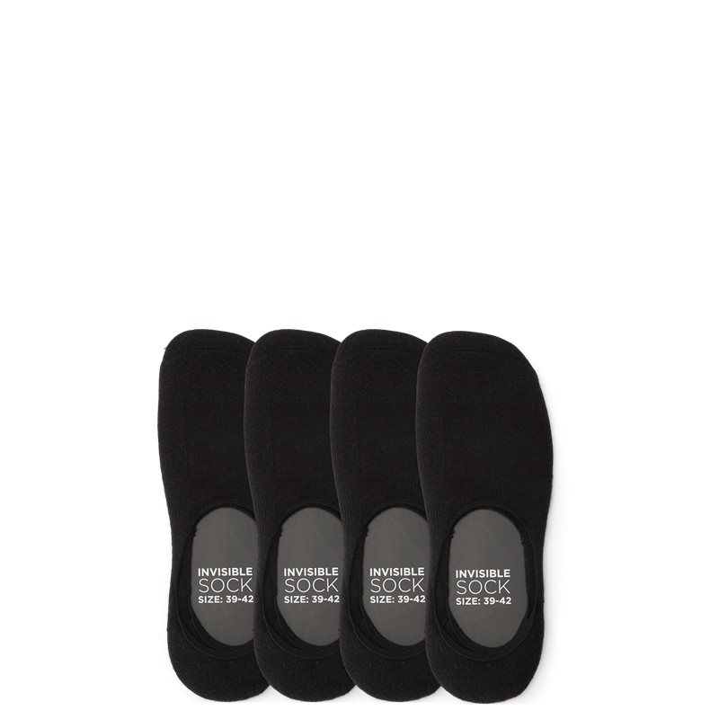 Quint Invisible 4-pack Socks Black