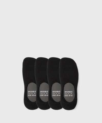 qUINT Socks INVISIBLE Black