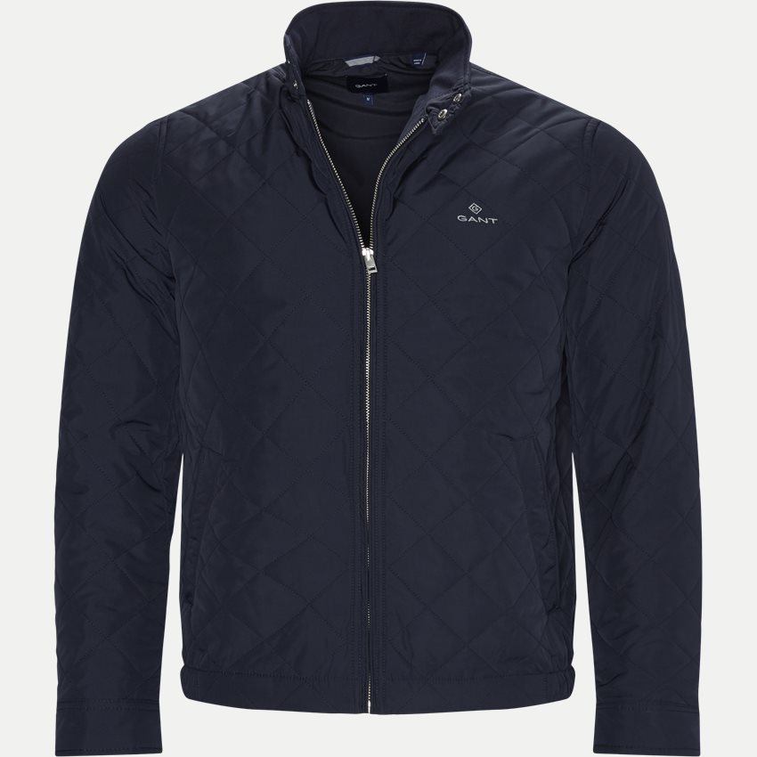 Gant Jackor THE QUILTED WINDCHEATER 7006043 NAVY