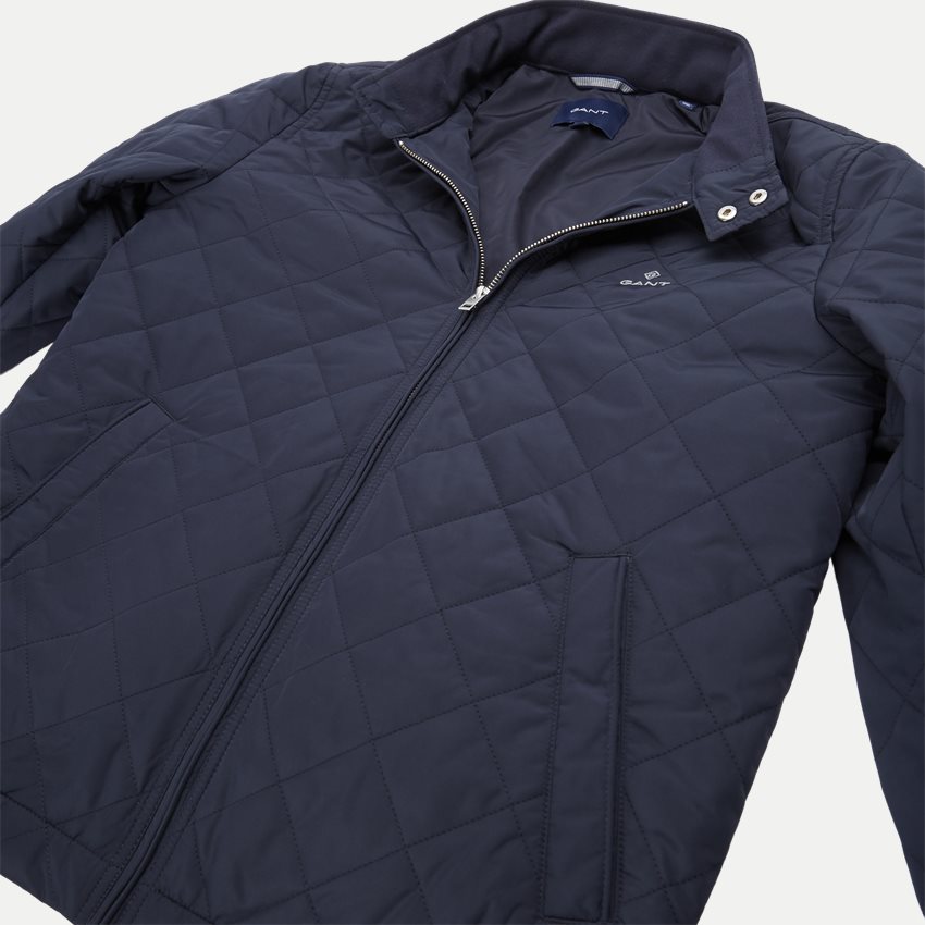 Gant Jackor THE QUILTED WINDCHEATER 7006043 NAVY