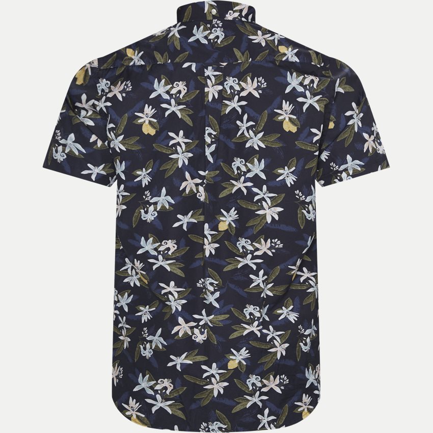 Gant Shirts LEMON FLOWER PRINT SS 3061801 NAVY